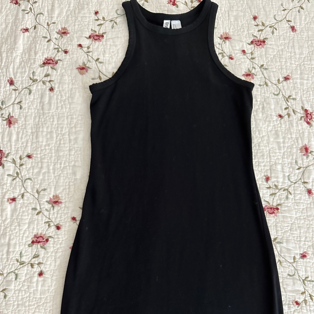 H&M Elegant Black Mini Dress